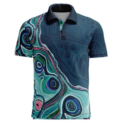 Custom Indigenous Polo Shirts 10