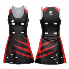 Custom Netball Team Uniform 4