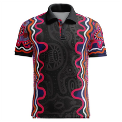 Custom Indigenous Polo Shirts 8